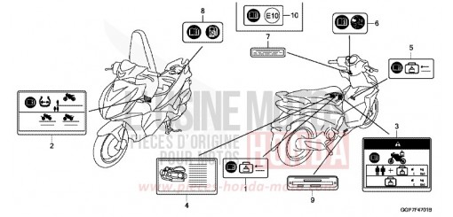 ETIQUETTE DE PRECAUTIONS (NSC502WH/T2) NSC50T2E de 2014